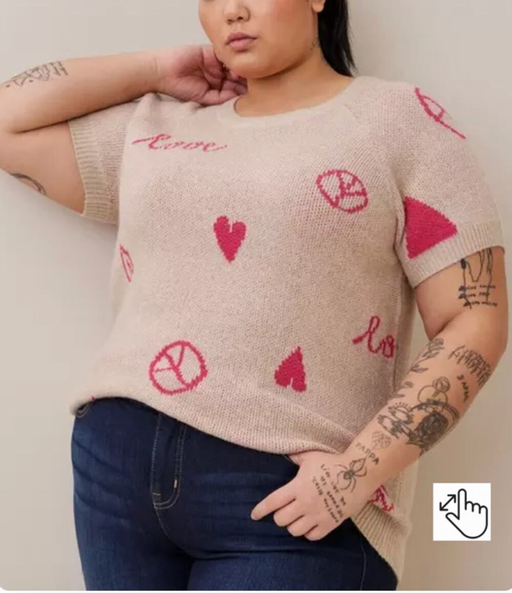 Torrid Vegan Cashmere Pullover Raglan Sleeve Sweater